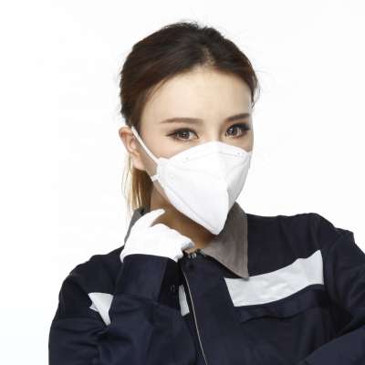 FDA NIOSH Certified disposable corona Sars MERS virus protection flat Fold N95 Particulate Respirator FFP2 FFP3 face mask